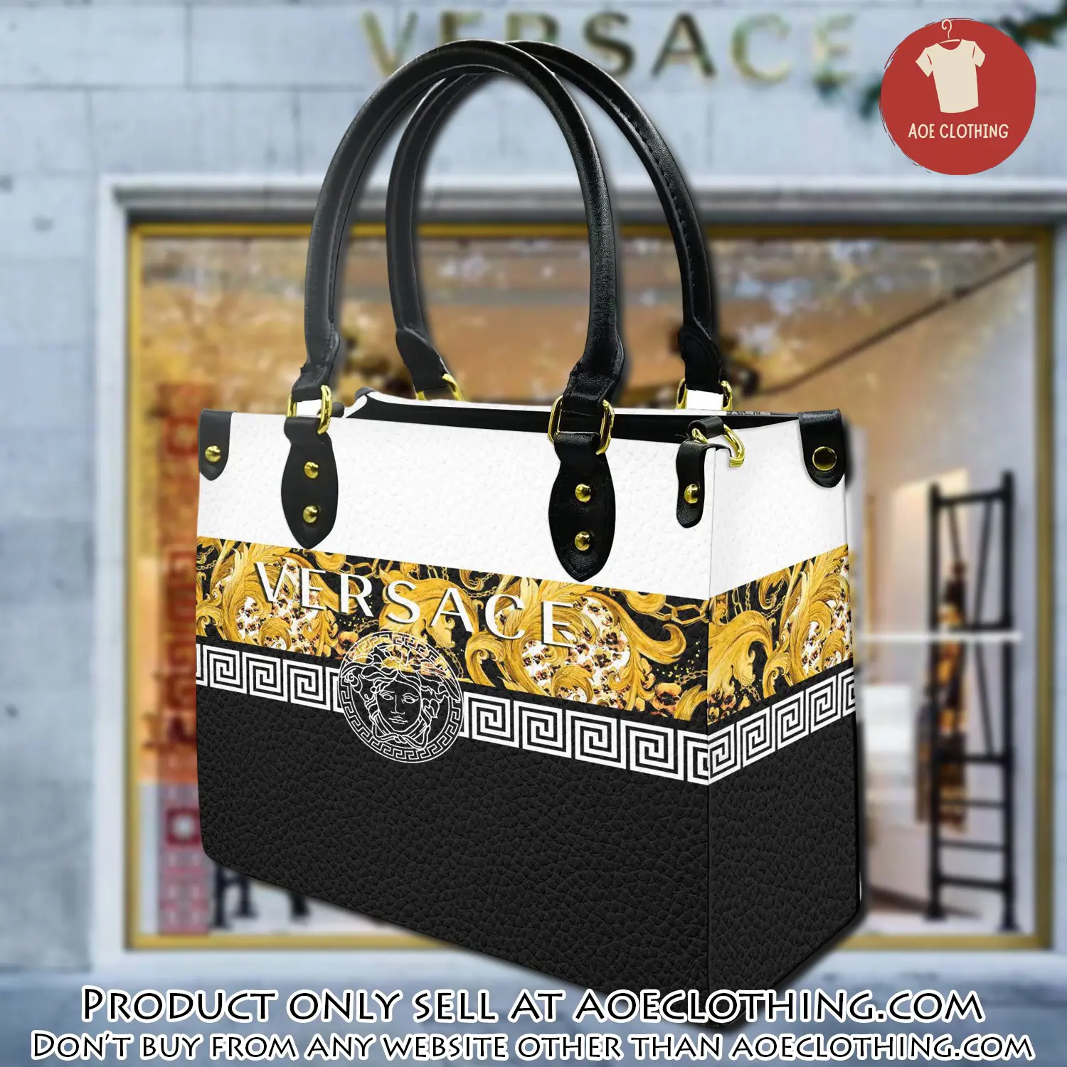 Versace women luxury leather handbag 3d lhb1069 aoe2208989